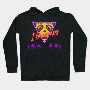 Cute Panda Cyberpunk - I Love Naps - Kawaii Panda #1 Hoodie